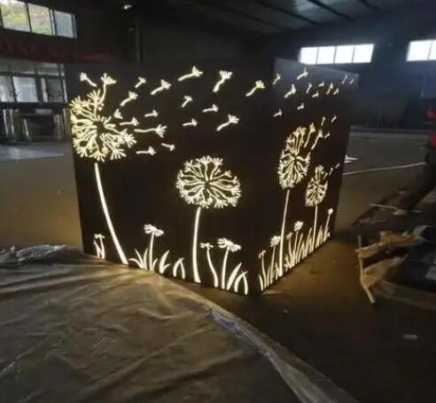 厦门耐候钢灯箱